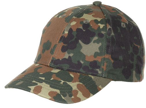 MFH MFH - Kinder BB Cap -  mit Schild -  größenverstellbar -  flecktarn