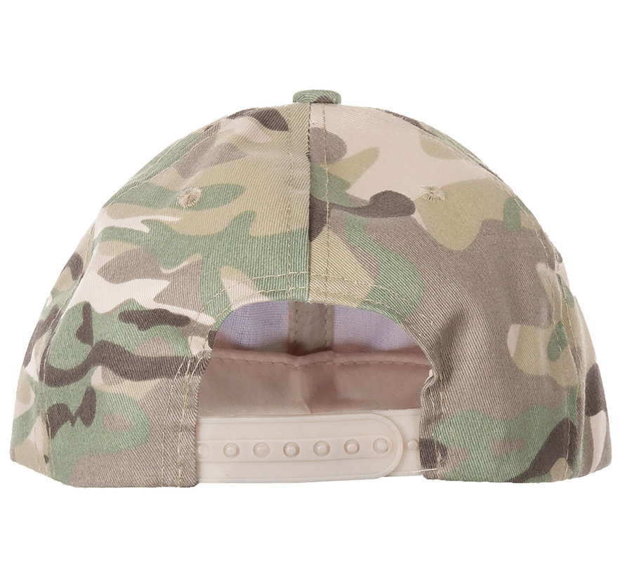 MFH - Casquette BB enfants -  visière -  taille régl. -  operation-camou