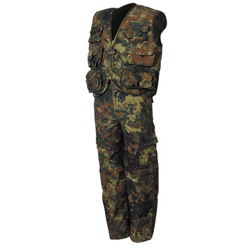 MFH MFH - Kinder-Anzug -  Weste und Hose -   -  flecktarn - Hosenbeine abnehmbar