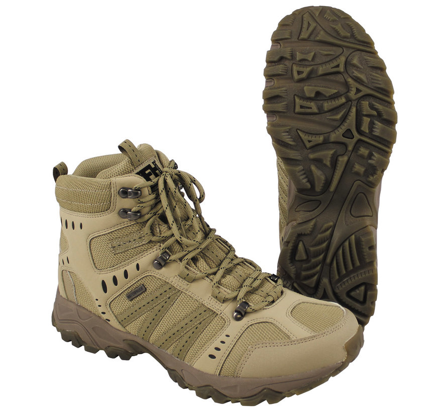 MFH High Defence - Combat Boots  -  "Tactical"  -  Coyote tan