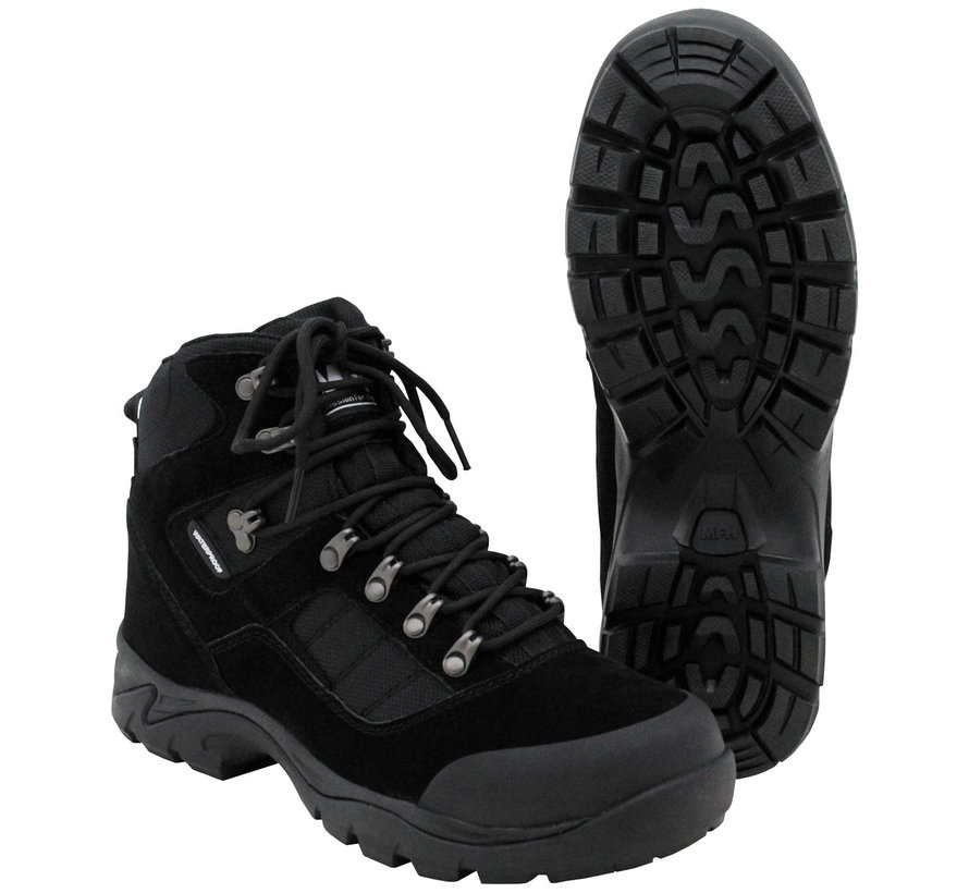 MFH High Defence - Combat Boots  -  "Security"  -  Zwart