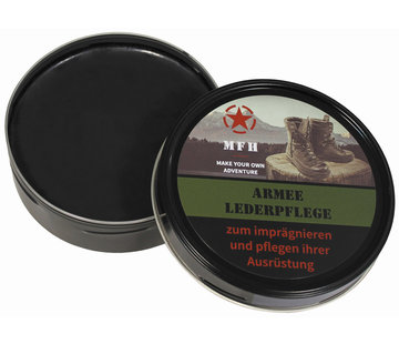 MFH MFH - Schoenpoetser  -  "Army"  -  Zwart  -  150 ml blik