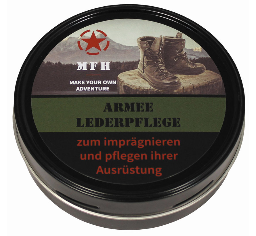 MFH - Schuhcreme -  "Army" -  schwarz -  150 ml Dose