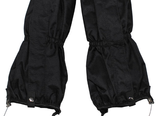 MFH MFH - Nässeschutzgamaschen -  schwarz -  mit Reißverschluss -  Stahldraht