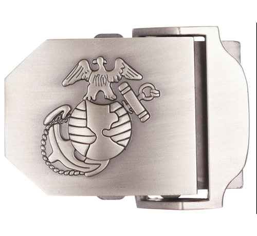 MFH MFH - USMC Gürtelschloss -  silber -    -  Metall -  ca. 4 cm