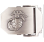 MFH - USMC Gesp voor webbelt  -  Zilveren  -  Metalen  -  ca. 4 cm