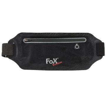 Fox Outdoor Fox Outdoor - Ceinture -   with money pocket -  3 - 2 cm -  portemonnaie -  noir
