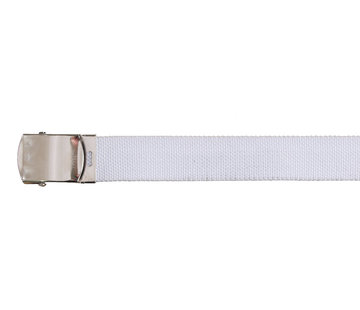 MFH MFH - Ceinture -  3 cm -  blanc -  avec serrure métallique