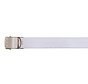 MFH - Ceinture -  3 cm -  blanc -  avec serrure métallique