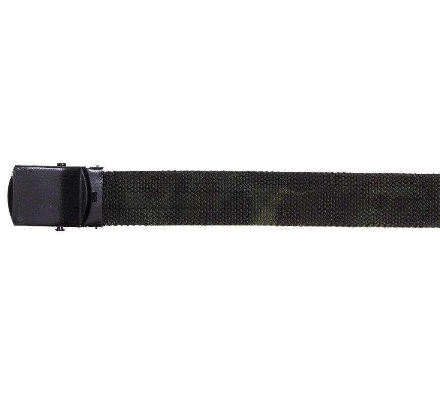 MFH - Ceinture -  3 cm -  woodland -  avec serrure métallique