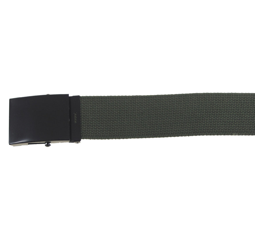 MFH - Ceinture -  4 - 5 cm -  vert -  serrure métallique