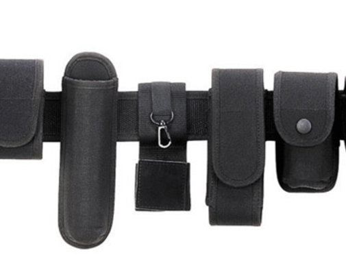 MFH MFH - Nylon riem - "Security" - Zwart - 12-delige - PP-inleg