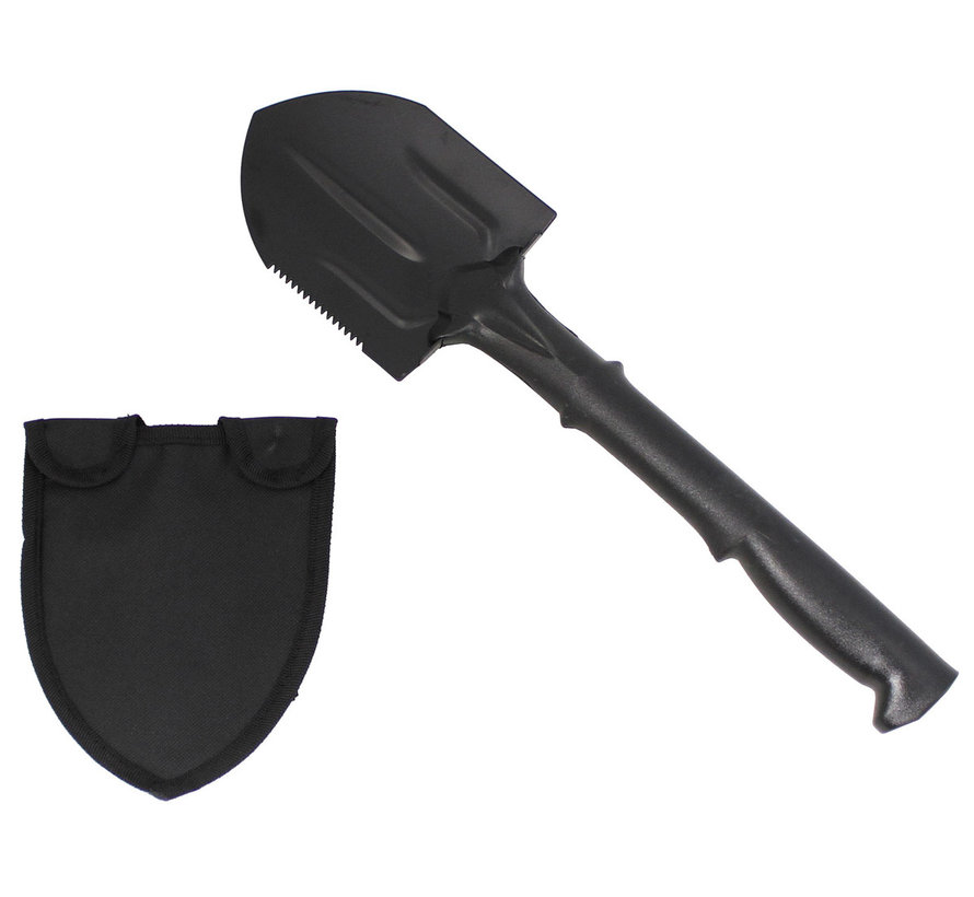 MFH - Veldschep -  Spade  -  nylon handvat  -  Zwarte