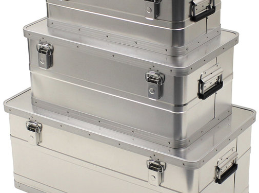 MFH MFH - Transportkisten -  Alu -  3er Set -  34 l -  55 l -  100 l