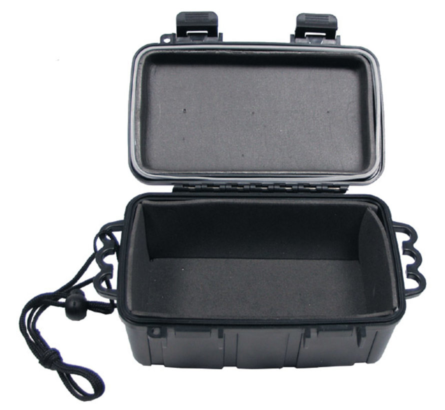 MFH - Box - Kunststoff - wasserdicht - gepolstert - schwarz