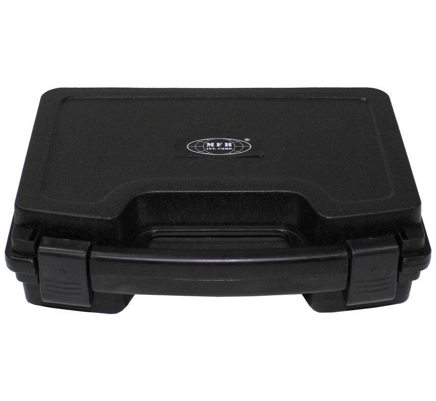 MFH - Pistolen-Koffer -  Kunststoff -  klein -  abschließbar -  schwarz