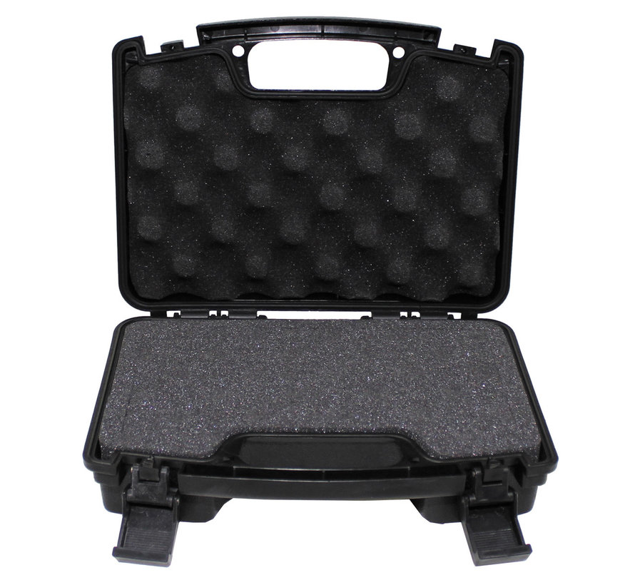 MFH - Pistoolkoffer - Kunststof - Klein - Afsluitbaar - Zwart