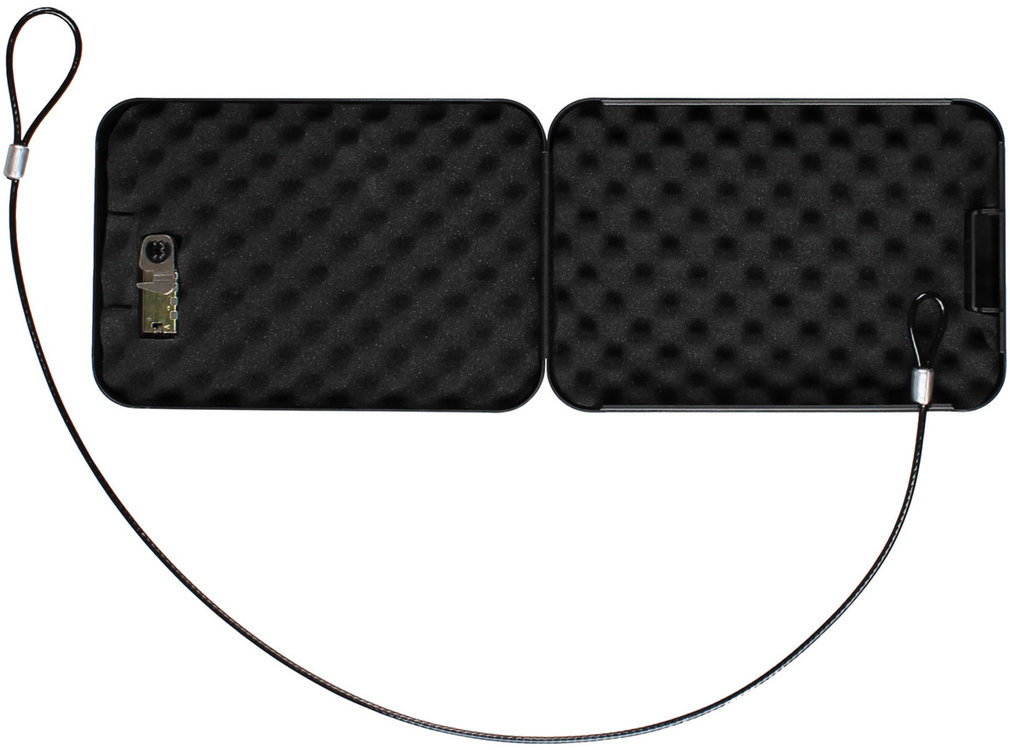 MFH MFH - Veiligheidscase  -  Zwarte  -  Metalen  -  met combinatieslot