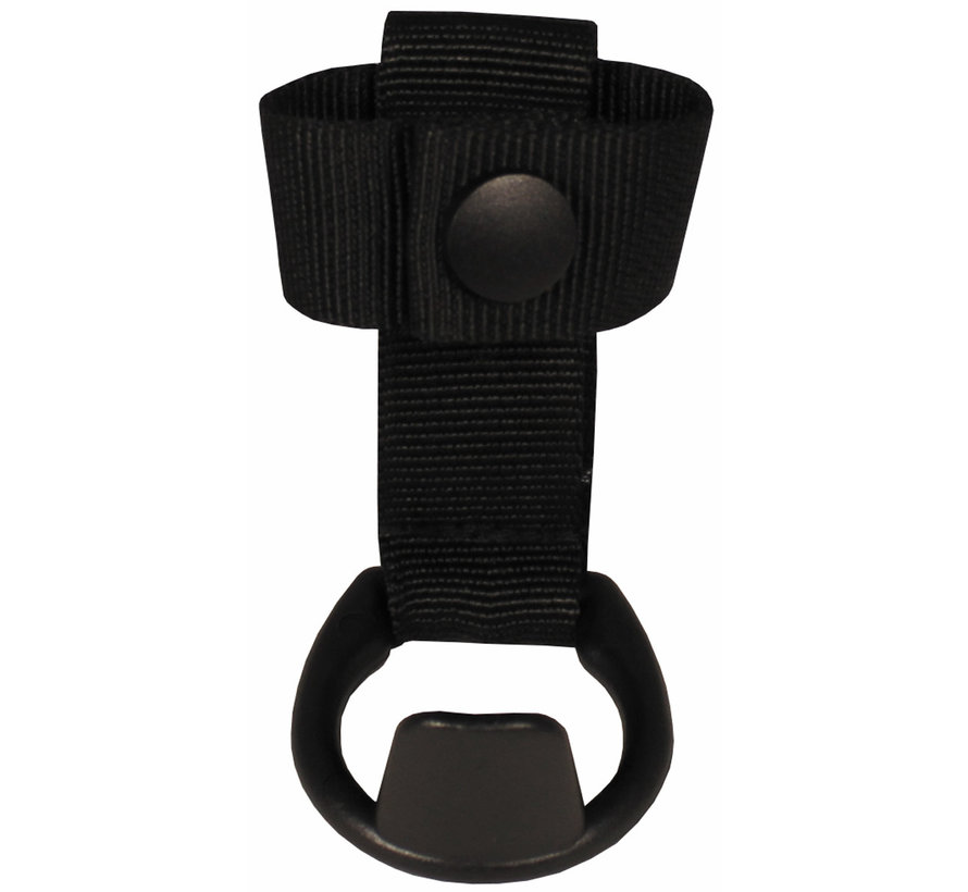 MFH - porteurs de matraque -  nylon -  avec anneau -  noir
