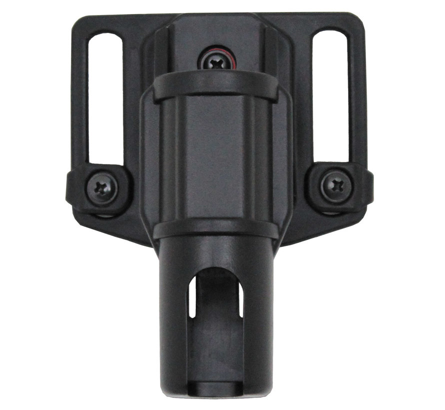 MFH - porteurs de matraque -  9 - 5 cm -  rotatif -  noir