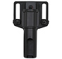 MFH - porteurs de matraque -  12 cm -  rotatif -  noir