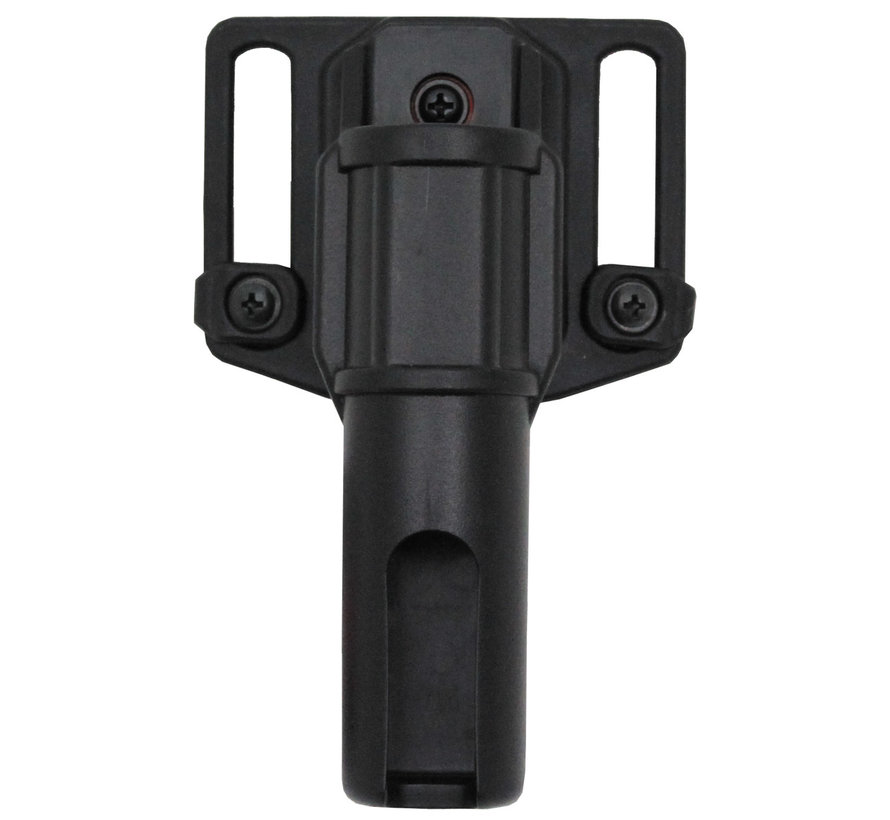 MFH - porteurs de matraque -  12 cm -  rotatif -  noir