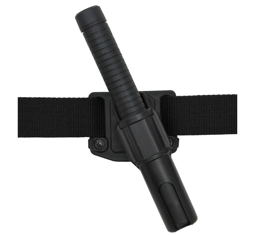 MFH - Baton Houder  -  12 cm  -  Draaibare  -  Zwarte