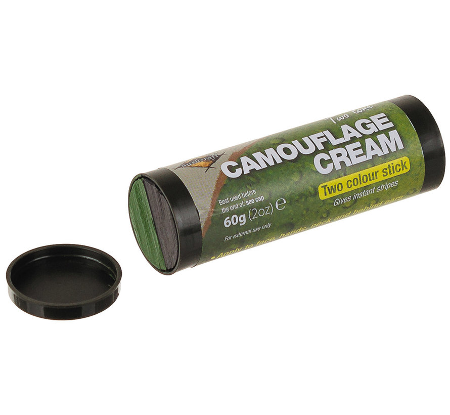 Max Fuchs - GB creme de camouflage -  noir-vert -  2 couleurs -  60 g