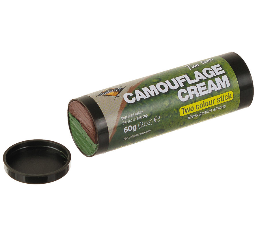 Max Fuchs - GB Camo Stick - bruin-OD groen - 2 kleuren - 60 g