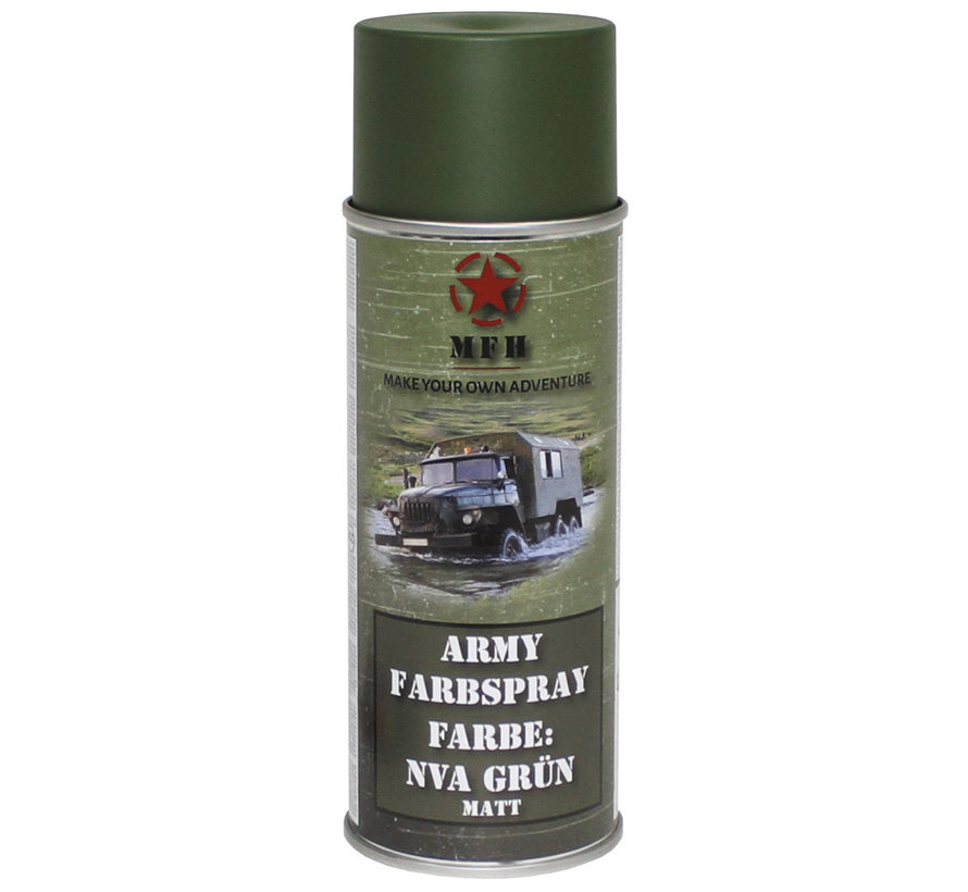 MFH - Army Farbspray -  NVA GRÜN -  matt -  400 ml