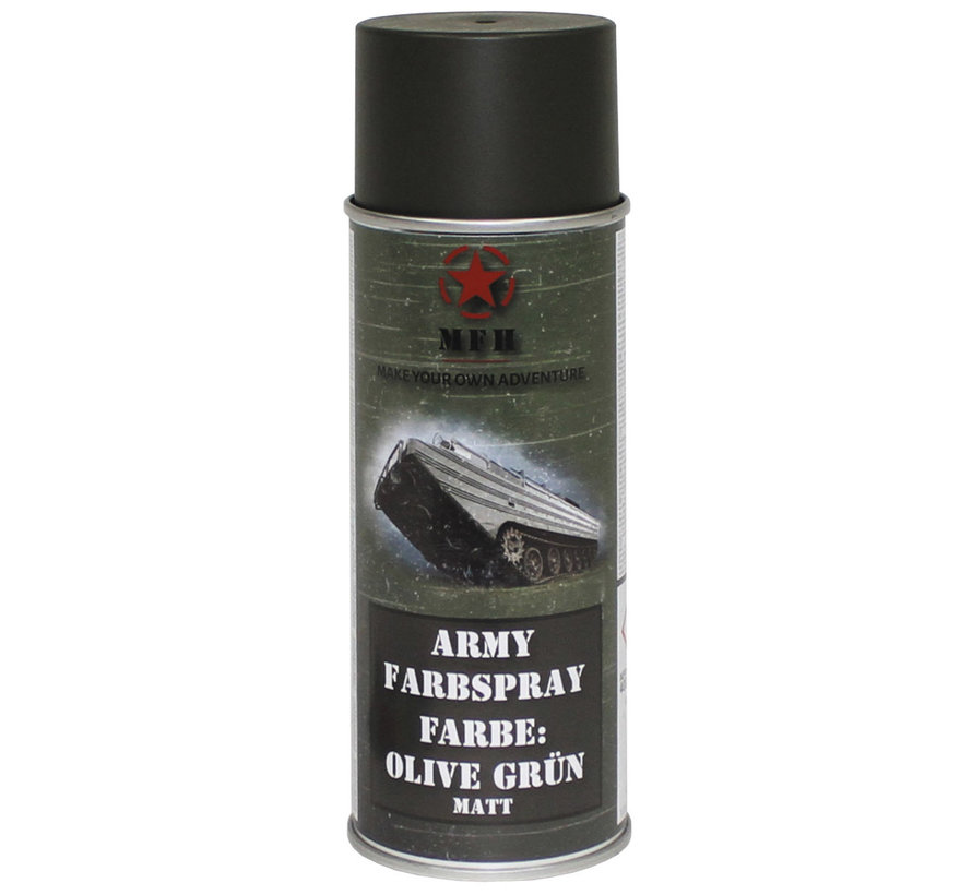 MFH - Army Farbspray -  OLIV GRÜN -  matt -  400 ml
