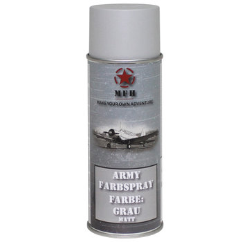 MFH MFH - Army Farbspray -  GRAU -  matt -  400 ml