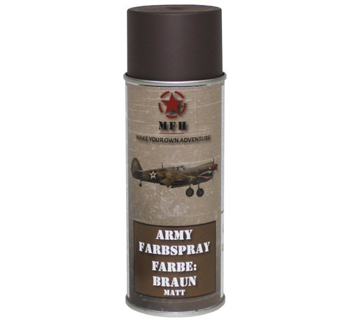 MFH MFH - Army Farbspray -  BRAUN -  matt -  400 ml