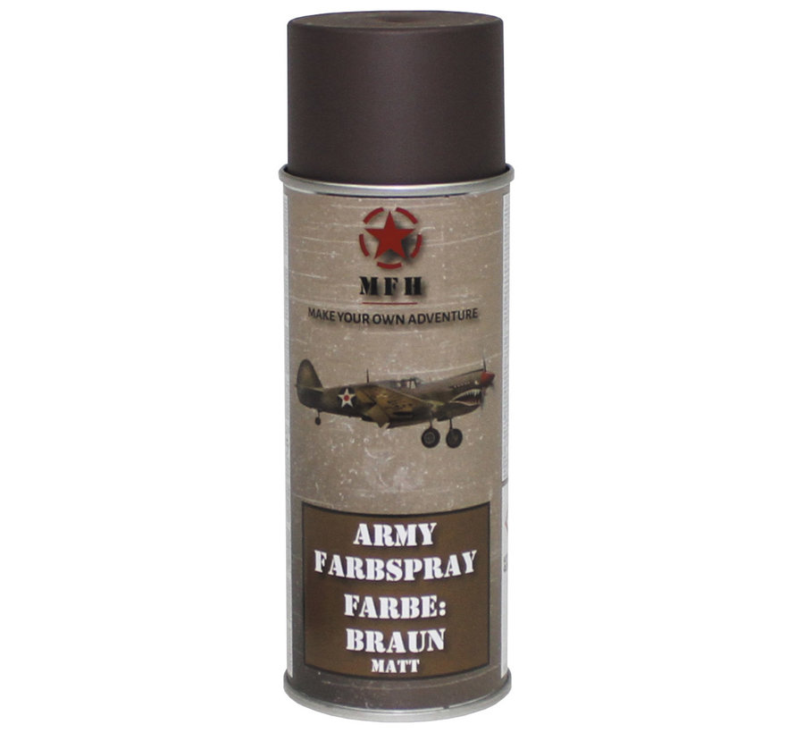 MFH - Army Farbspray -  BRAUN -  matt -  400 ml