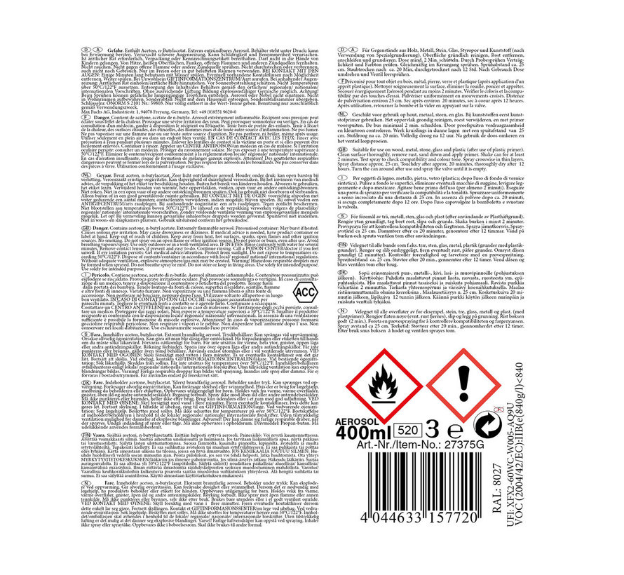 MFH - Army Farbspray -  BRAUN -  matt -  400 ml