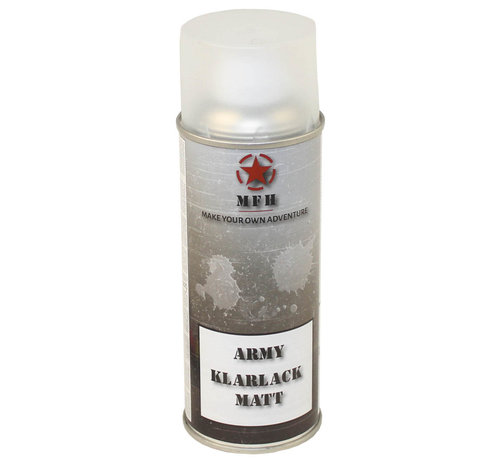 MFH MFH - Bombe de peinture armée -  VERNIS CLAIRE -  400 ml