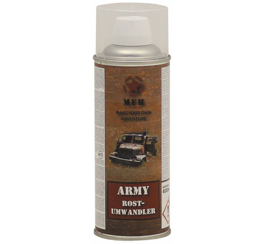 MFH - spray armée -  CONVERTISSEUR DE ROUILLE -  400 ml