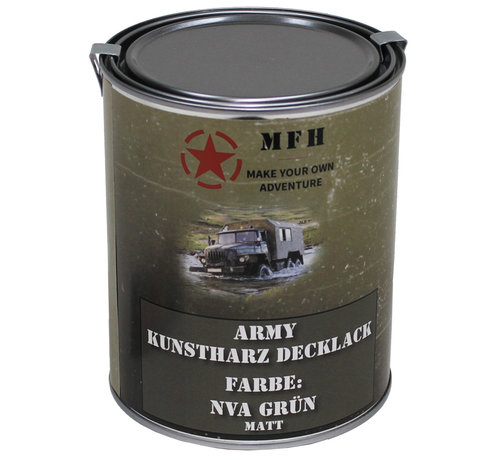 MFH MFH - Army Lack -  NVA GRÜN -  matt -  Dose -  1 l