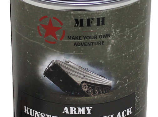 MFH MFH - Army Lack - OLIV GRÜN - matt - Dose - 1 l