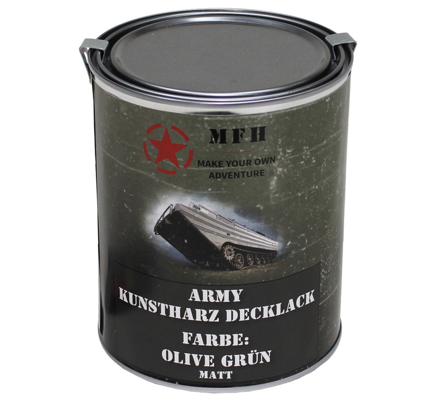 MFH - De Vernis van het leger  -  OLIJFGROEN  -  Matteüs  -    -  1 l