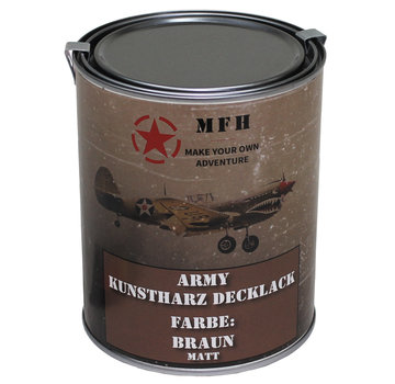 MFH MFH - Army Lack -  BRAUN -  matt -  Dose -  1 l