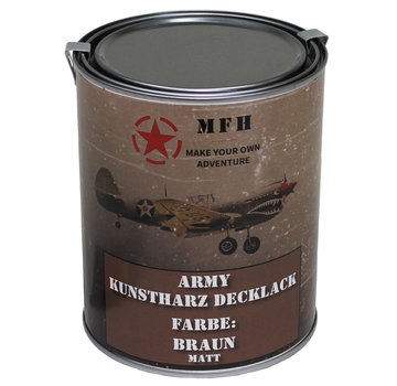 MFH MFH - Army Lack - BRAUN - matt - Dose - 1 l