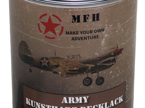 MFH MFH - Army Vernis - BRUN - mat - pot - 1 l