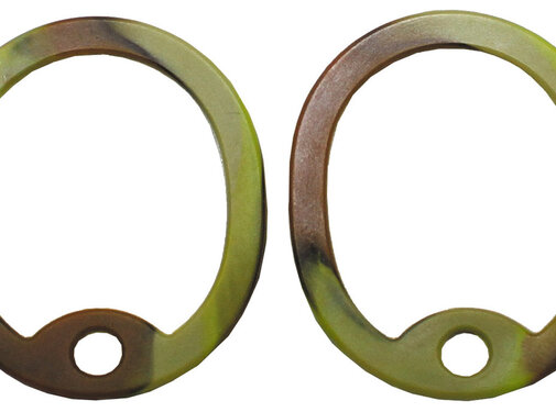 MFH MFH - plaques d'identité -  US -  camo -  caoutchouc silencieux -  silicon