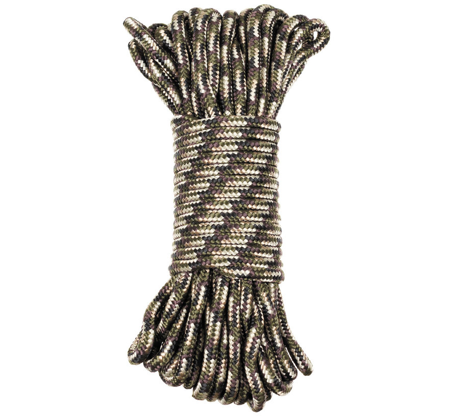 MFH - Touw  -  Camo  -  5 mm  -  15 meter