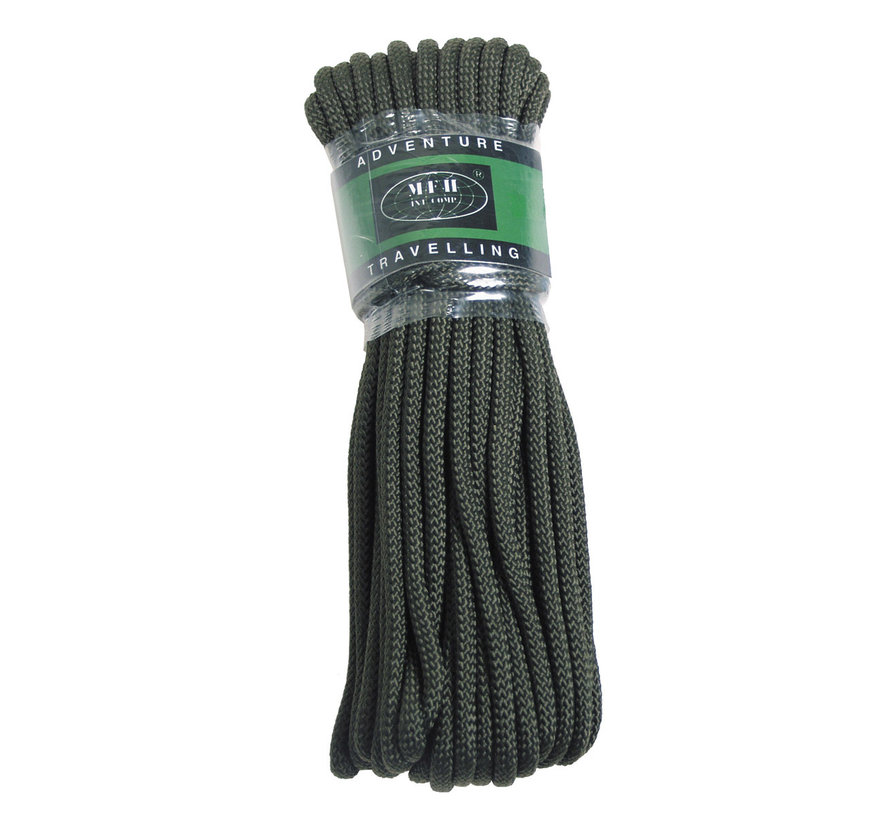 MFH - Seil -  oliv -  5 mm -  15 Meter