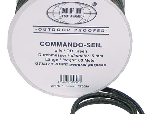 MFH MFH - Seil -  oliv -  5 mm -  60 Meter