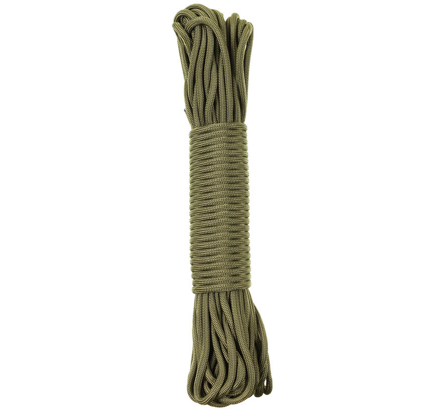 MFH - corde de parachute -  kaki -  50 FT -  nylon