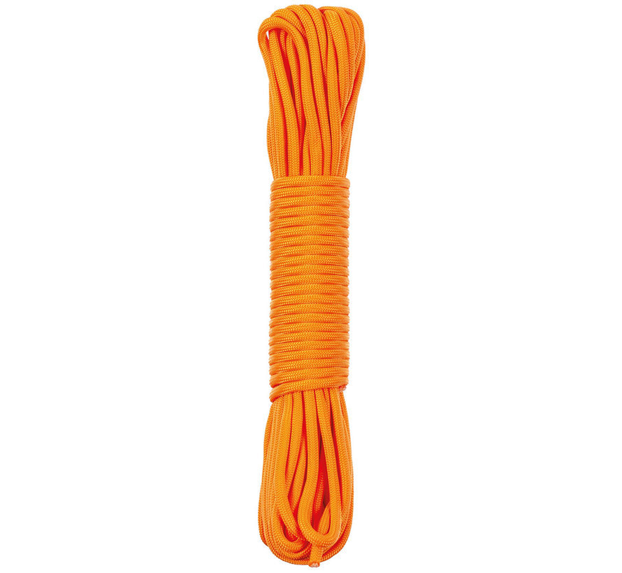 MFH - corde de parachute -  orange -  50 FT -  nylon