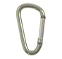 MFH - Carabiner  -  D 5 mm x 5 cm  -  OD groen